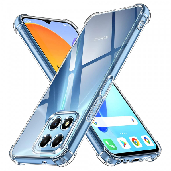 Husa pentru Honor 70 Lite / X6 / X8 5G, Techsuit, Shockproof Clear, Transparenta