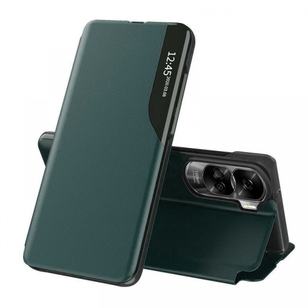 Husa pentru Honor 90 Lite, Techsuit, eFold, Verde