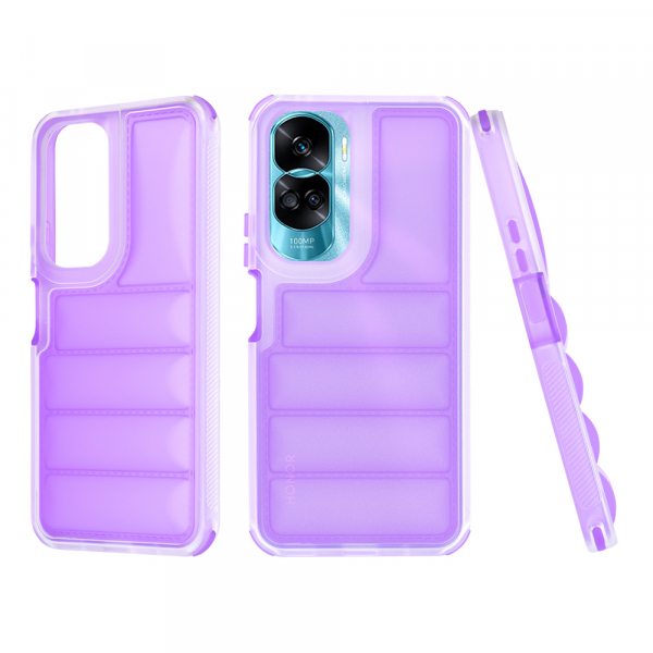 Husa pentru Honor 90 Lite, Techsuit, Wave Shield, Mov