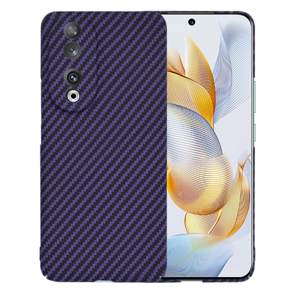 Husa pentru Honor 90, Techsuit, Carbonite FiberShell, Mov