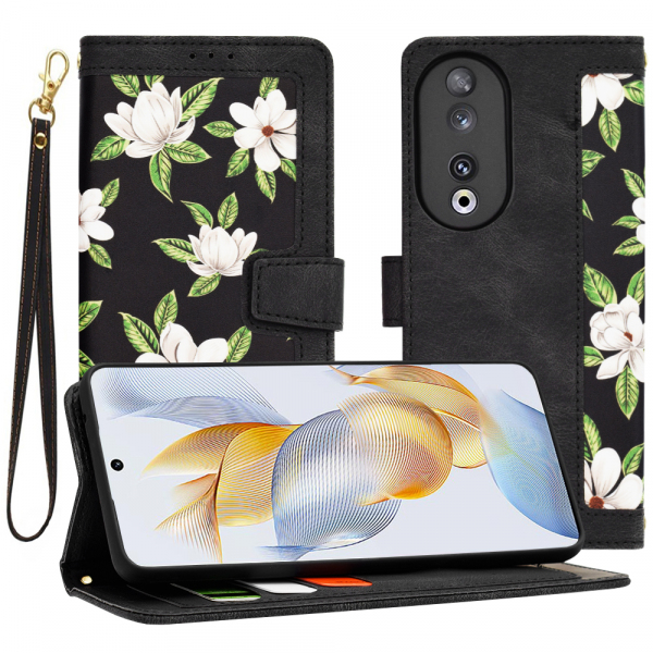 Husa pentru Honor 90, Techsuit, FlipCraft, Neagra