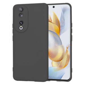 Husa pentru Honor 90, Techsuit, SoftFlex, Neagra