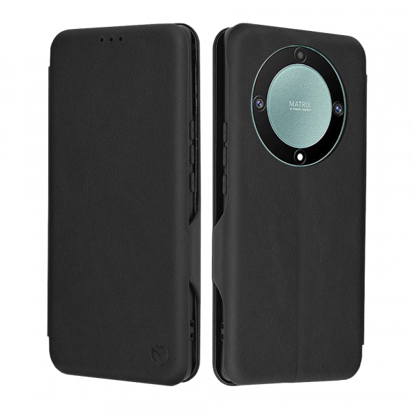 Husa pentru Honor Magic5 Lite, Techsuit, Safe Wallet Plus, Neagra