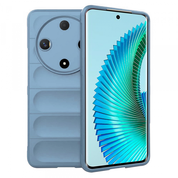 Husa pentru Honor Magic6 Lite, Techsuit, Magic Shield, Bleu