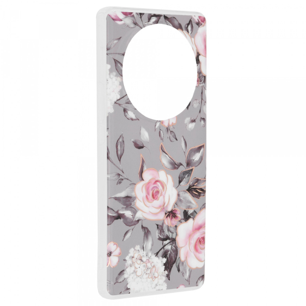 Husa pentru Honor Magic6 Lite, Techsuit, Marble, Gri
