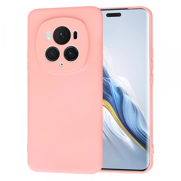 Husa pentru Honor Magic6 Pro, Techsuit, SoftFlex, Roz Deschis