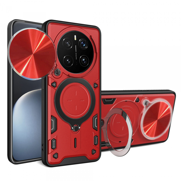 Husa pentru Honor Magic7 Pro, Techsuit, CamGuard Pro, Rosie