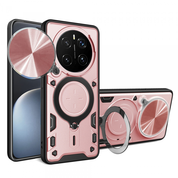 Husa pentru Honor Magic7 Pro, Techsuit, CamGuard Pro, Roz Aurie