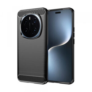 Husa pentru Honor Magic7 Pro, Techsuit, Carbon, Neagra