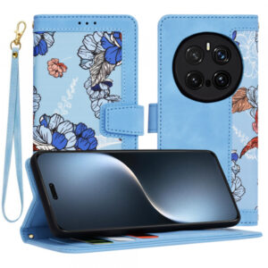 Husa pentru Honor Magic7 Pro, Techsuit, FlipCraft, Bleu