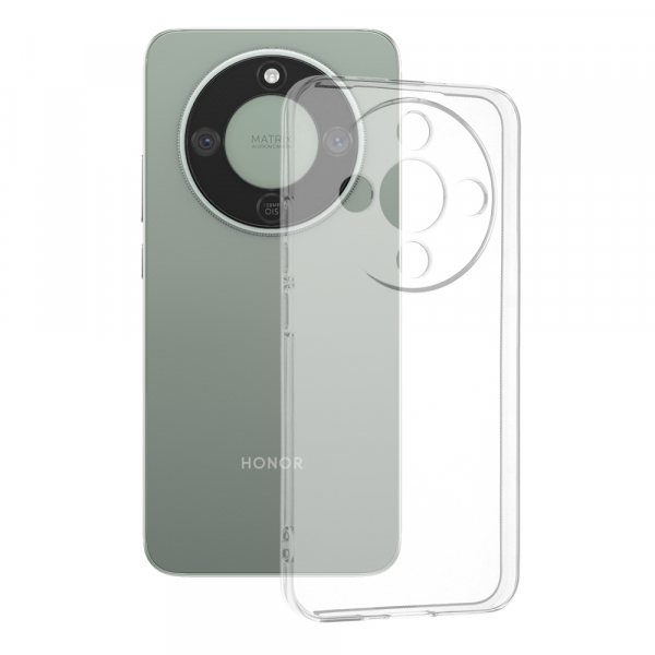 Husa pentru Honor Magic8 Lite, Techsuit, Clear, Transparenta