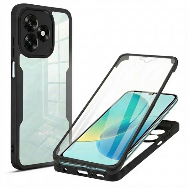 Husa pentru Honor X5c Plus, Techsuit, ColorVerse 360, Neagra