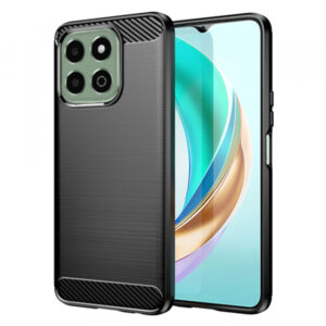Husa pentru Honor X6b, Techsuit, Carbon, Neagra