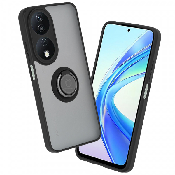 Husa pentru Honor X7b 5G / 90 Smart / X7b 4G, Techsuit, Glinth, Neagra