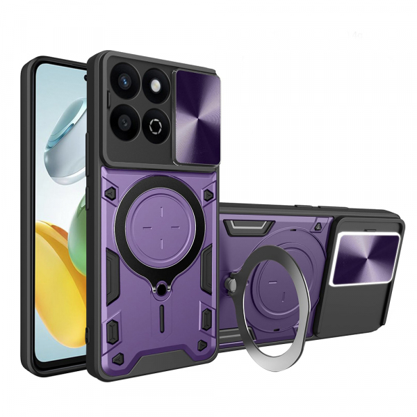 Husa pentru Honor X7c / 200 Smart, Techsuit, CamGuard Pro, Mov