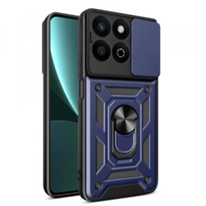 Husa pentru Honor X7c / 200 Smart, Techsuit, CamShield, Albastra