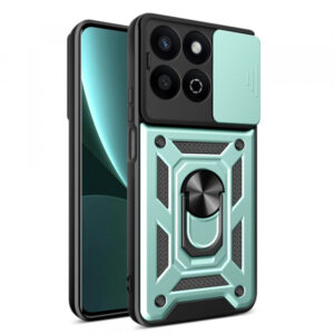 Husa pentru Honor X7c / 200 Smart, Techsuit, CamShield, Verde
