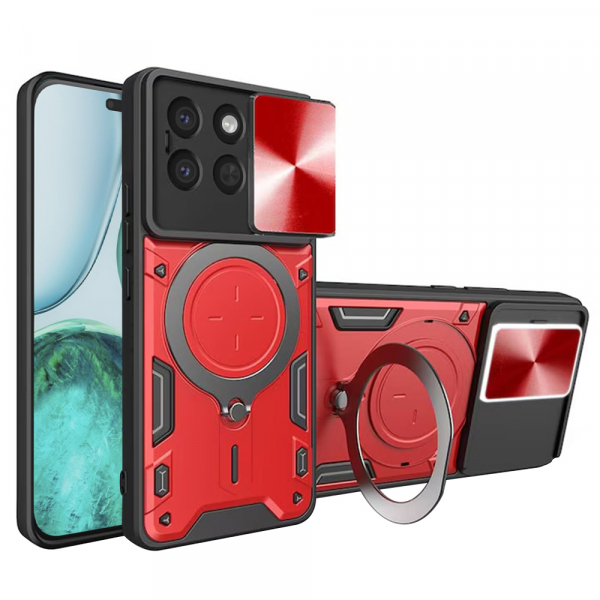 Husa pentru Honor X8c, Techsuit, CamGuard Pro, Rosie