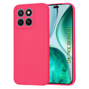 Husa pentru Honor X8c, Techsuit, SoftFlex, Roz Inchis