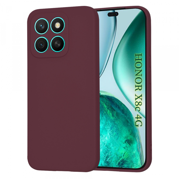 Husa pentru Honor X8c, Techsuit, SoftFlex, Visinie
