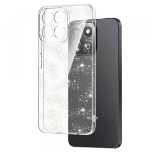 Husa pentru Honor X8c, Techsuit, SparkleSkin, Transparenta