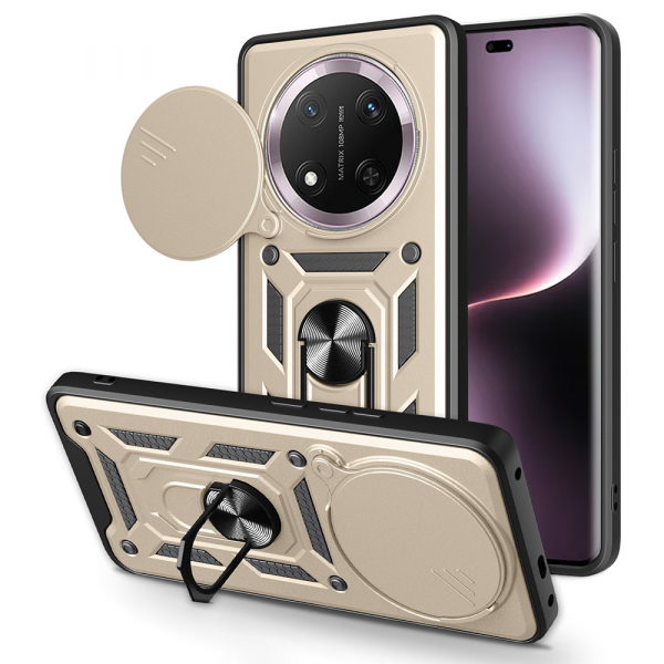Husa pentru Honor X9c / Magic7 Lite, Techsuit, CamShield, Aurie