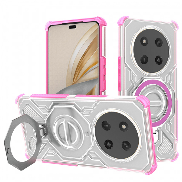 Husa pentru Honor X9c / Magic7 Lite, Techsuit, Carbon Shield Pro, Roz