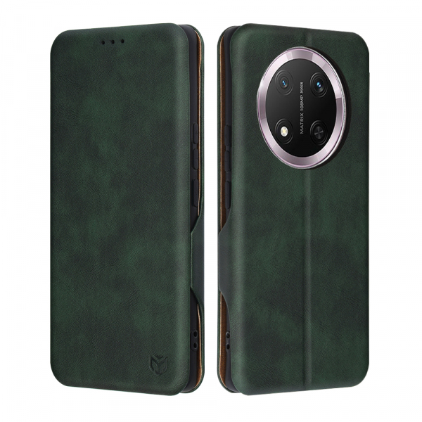 Husa pentru Honor X9c / Magic7 Lite, Techsuit, Safe Wallet Plus, Verde