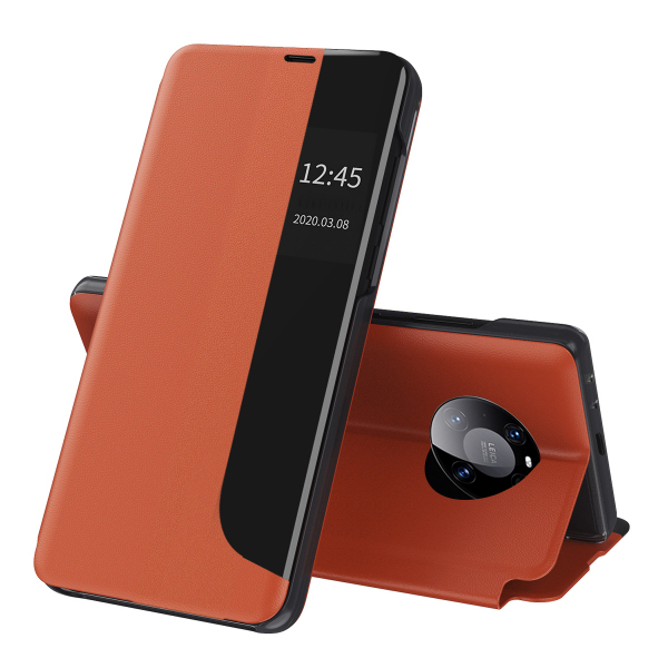 Husa pentru Huawei Mate 40 Pro, Techsuit, eFold, Portocalie
