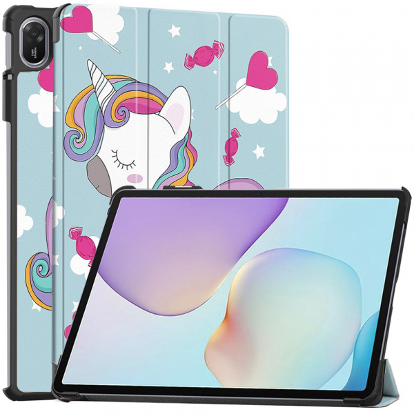 Husa pentru Huawei MatePad 11.5 (2025), Techsuit, FoldPro Unicorn, Multicolor
