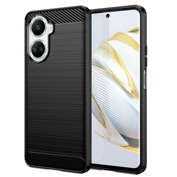 Husa pentru Huawei nova 10 SE, Techsuit, Carbon, Neagra