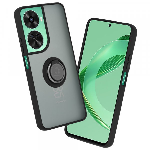Husa pentru Huawei nova 11 SE / nova 12 SE, Techsuit, Glinth, Neagra