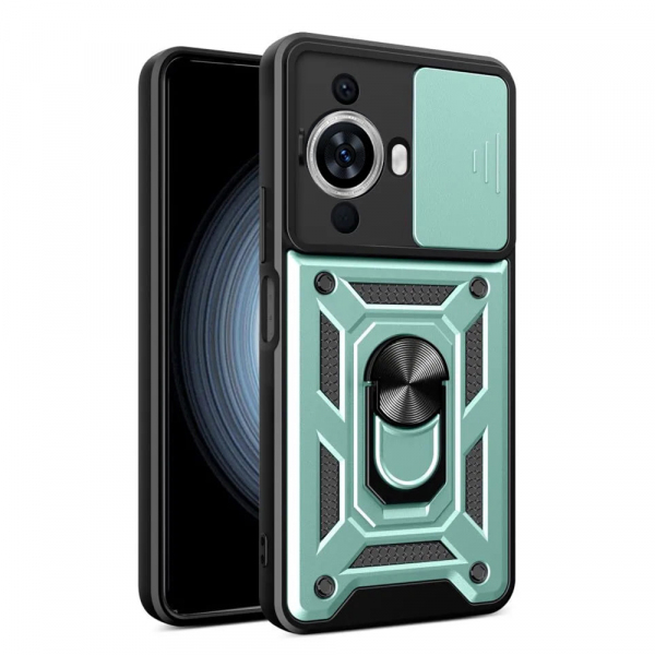Husa pentru Huawei nova 12s / nova 11, Techsuit, CamShield, Verde