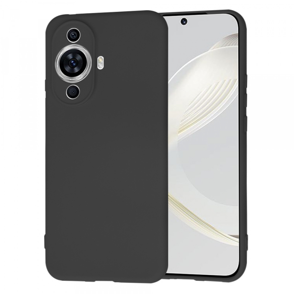 Husa pentru Huawei nova 12s / nova 11, Techsuit, SoftFlex, Neagra