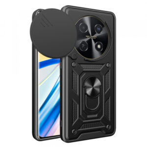 Husa pentru Huawei nova 13i / nova 12i, Techsuit, CamShield, Neagra