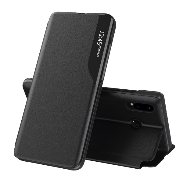 Husa pentru Huawei P20 Lite, Techsuit, eFold, Neagra