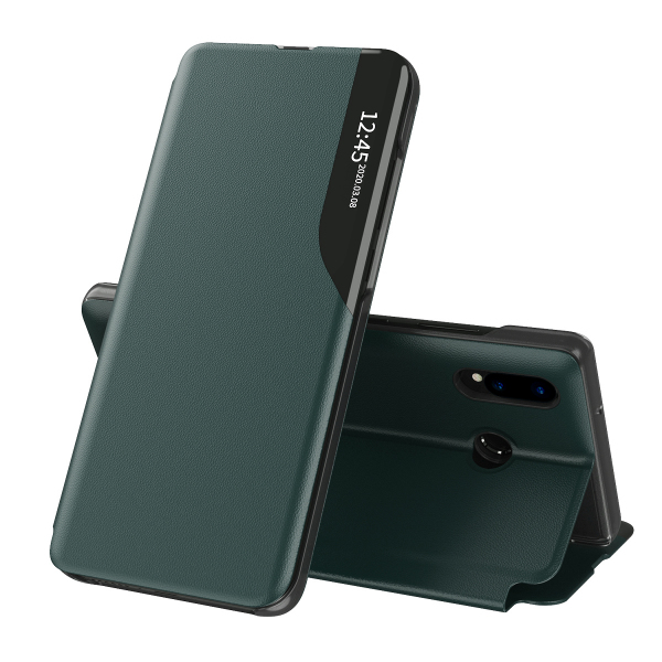Husa pentru Huawei P20 Lite, Techsuit, eFold, Verde Inchis