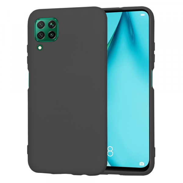 Husa pentru Huawei P40 lite 4G, Techsuit, SoftFlex, Neagra