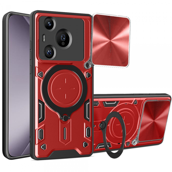 Husa pentru Huawei Pura 70 Pro, Techsuit, CamGuard Pro, Rosie