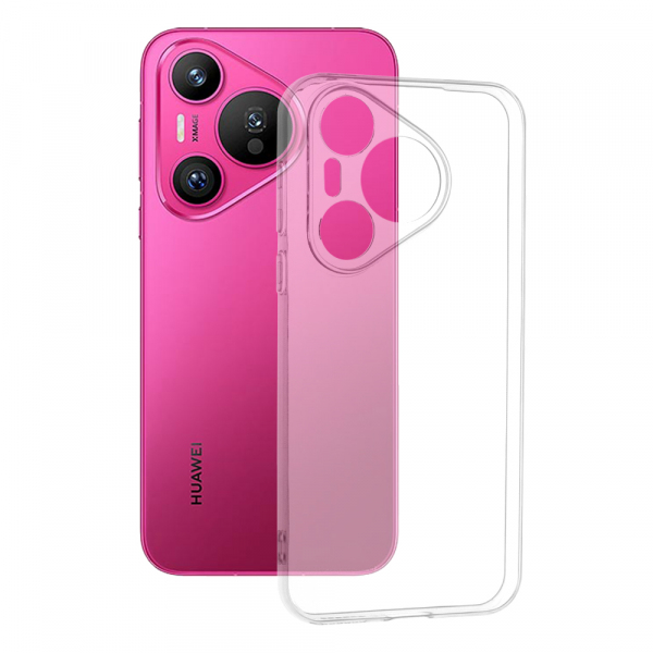 Husa pentru Huawei Pura 70, Techsuit, Clear, Transparenta