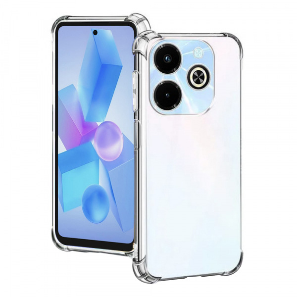 Husa pentru Infinix Hot 40i, Techsuit, Shockproof Clear, Transparenta