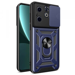 Husa pentru Infinix Smart 8 / Hot 40i, Techsuit, CamShield, Albastra