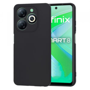 Husa pentru Infinix Smart 8, Techsuit, SoftFlex, Neagra
