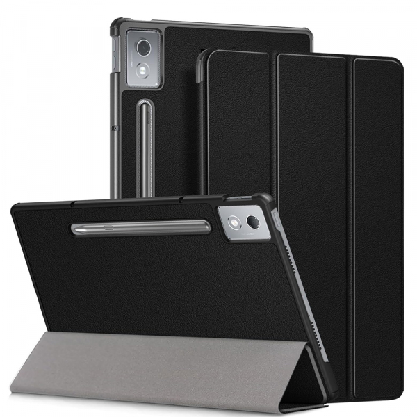 Husa pentru Lenovo Idea Tab Pro, Techsuit, FoldPro, Neagra