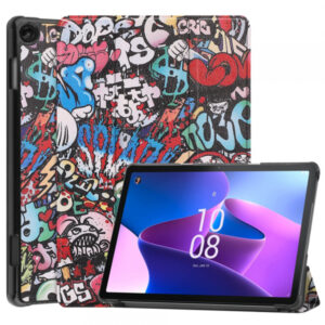 Husa pentru Lenovo Tab M10 Gen 3, Techsuit, FoldPro Urban Vibe, Multicolor