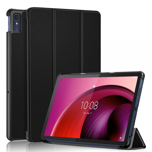 Husa pentru Lenovo Tab M10, Techsuit, FoldPro, Neagra