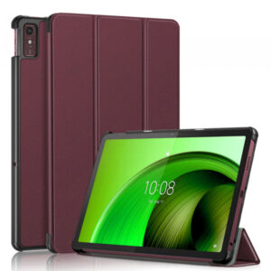 Husa pentru Lenovo Tab M10, Techsuit, FoldPro, Rosie