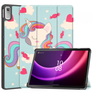 Husa pentru Lenovo Tab P11 Gen 2, Techsuit, FoldPro Unicorn, Multicolor
