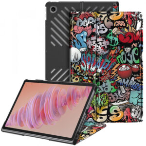 Husa pentru Lenovo Tab Plus 11.5inch, Techsuit, FoldPro Urban Vibe, Multicolor