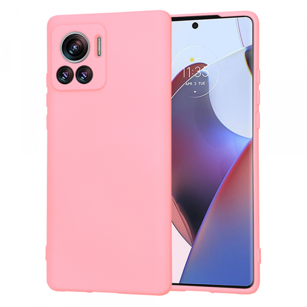 Husa pentru Motorola Edge 30 Ultra, Techsuit, SoftFlex, Roz Deschis